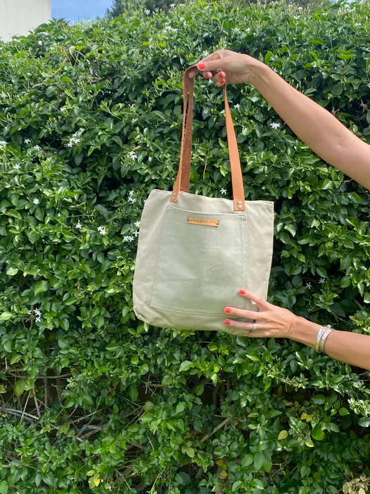 Bolso verde en Beige - Textiles, Uruguay | Dreams On Time, vista 7