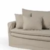 Sofá Gin con Funda - Tela Rústica - 3 cuerpos - TD5263-1636 (Capuccino) en Beige - Sillones y sofás, Uruguay | NYR, vista 5 de 5