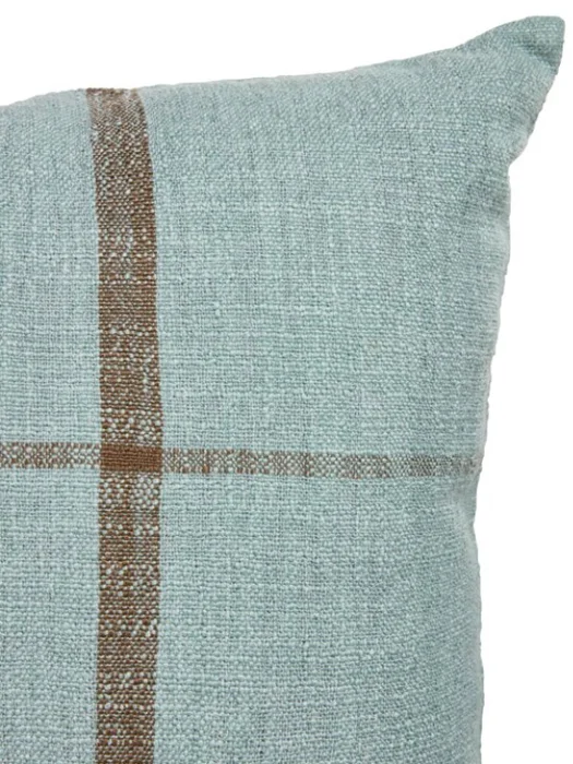 Almohadón HALLON 40x60 azul/marrón en Celeste - Textiles, Uruguay | JYSK, vista 2