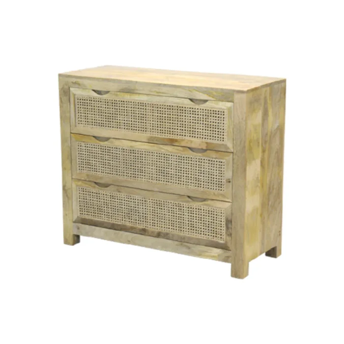 A111B Cómoda 100x40x85 en Madera natural - Cómodas, Uruguay | Victoriana
