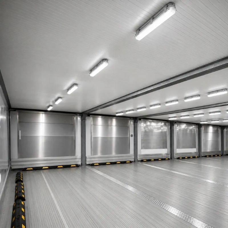 Tubo LED Estanco LEDVANCE 120CM 36W 4000K IP65 en Blanco - Lámparas colgantes, Uruguay | Serlux, vista 3