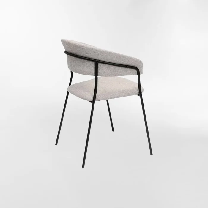 SILLA BELLE Gris en Gris - Sillas, Uruguay | Viasono, vista 3