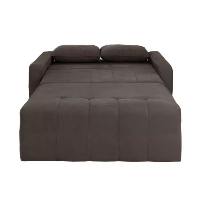 Sofá Cama New Amora - Marrón en Marrón - Sillones y sofás, Uruguay | Concetto Casa, vista 2