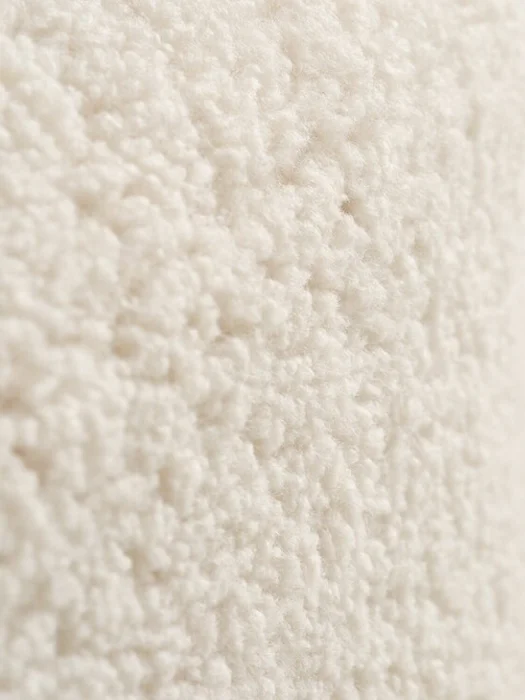 Puf OREBO 84x45 felpa crudo en Blanco - Butacas, banquetas y puffs, Uruguay | JYSK, vista 3