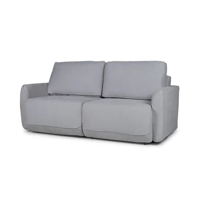 Sofá Ravena (Rebatible) - Tela Microfibra - 9252 (Gris) en Gris - Sillones y sofás, Uruguay | Nyr