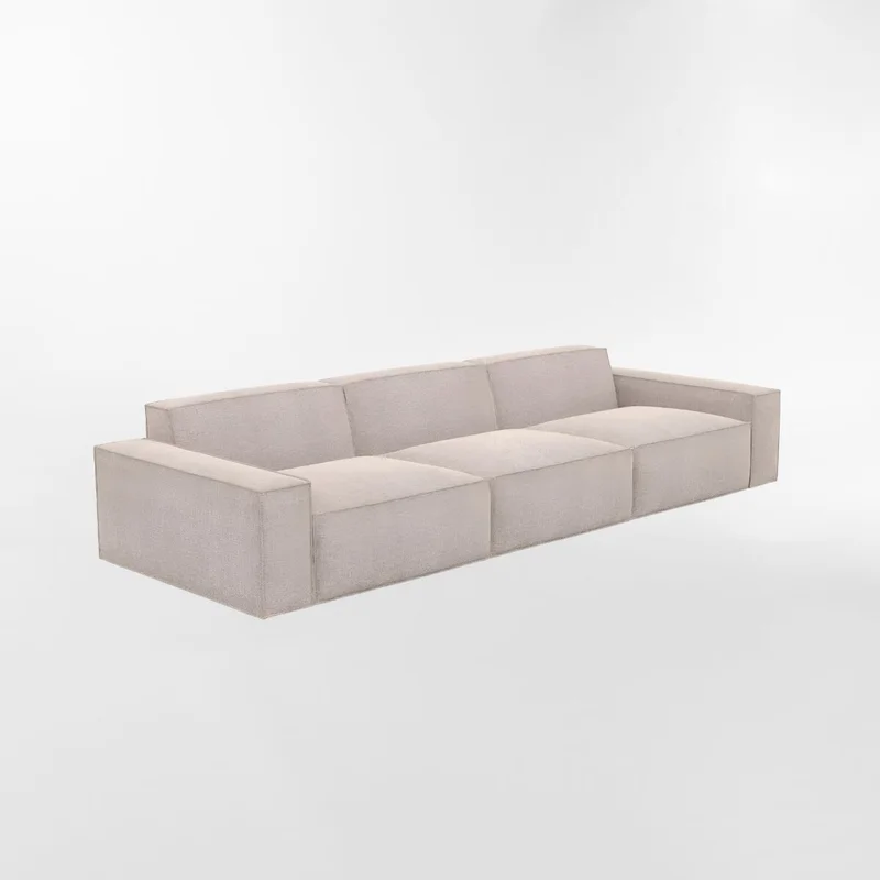 Sofá modular URBAN Beige 3 CUERPOS en Beige - Sillones y sofás, Uruguay | Viasono, vista 3