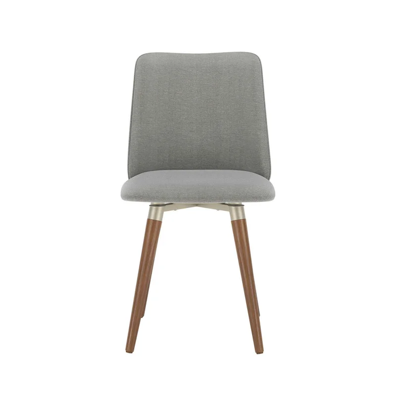 Silla De Comedor Madera Gris Ivete Giratoria en Gris - Sillas, Uruguay | Divino, vista 3