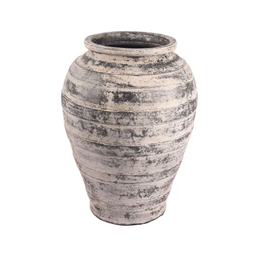 Jarrón Decorativo Blanco Cerámica 13.0113,051 en Blanco - Jarrones, Uruguay | Divino