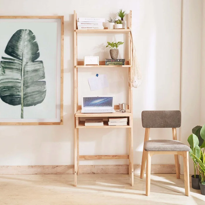 Estanteria Escritorio Madera Natural-beige Montana en Madera natural - Escritorios y sillas de escritorio, Uruguay | Divino, vista 3