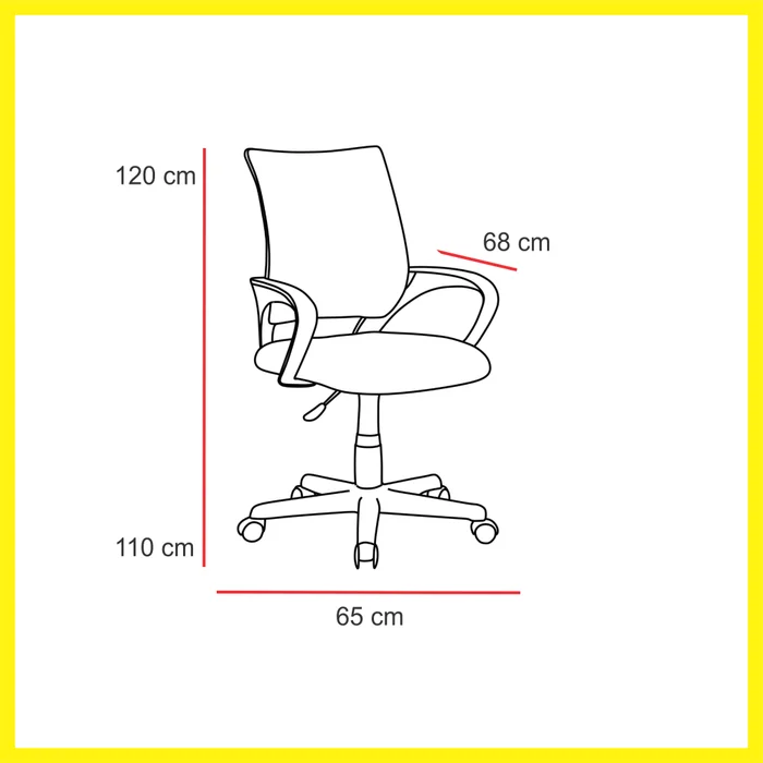 Producto: Sillón Director 611   de AMARELO - Escritorios y sillas de escritorio, Uruguay | Amarelo, vista 2
