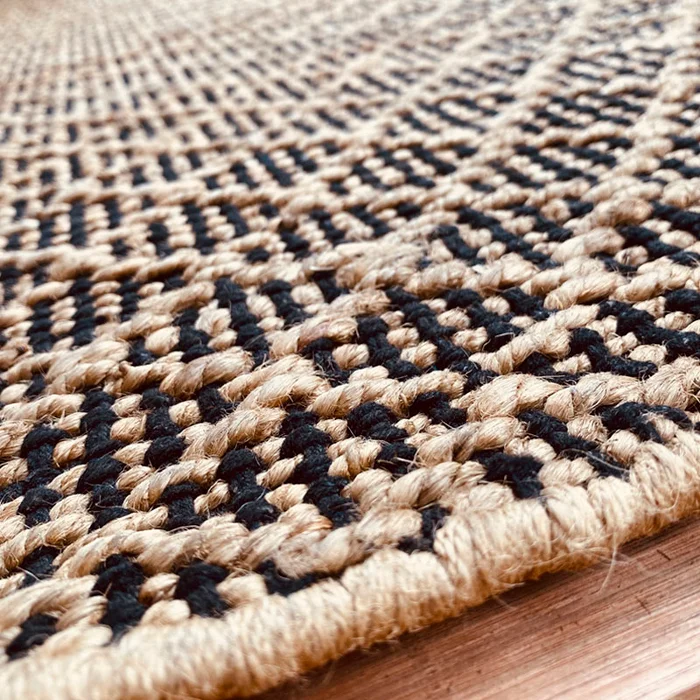Alfombra en yute Kanpur 200x140 - Textiles, Uruguay | Alta Gracia Deco