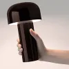 Lampara de mesa Led Svamp recargable en Negro - Lámparas de mesa, Uruguay | Alta Gracia Deco, vista 9 de 9
