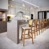 Taburete Classic - Tela Rústica con tejido - Beige en Beige - Butacas, banquetas y puffs, Uruguay | NYR, vista 1 de 2