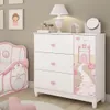 Cómoda Infantil 3 cajones - Princesa en Blanco - Cómodas, Uruguay | Delta Center, vista 2 de 6