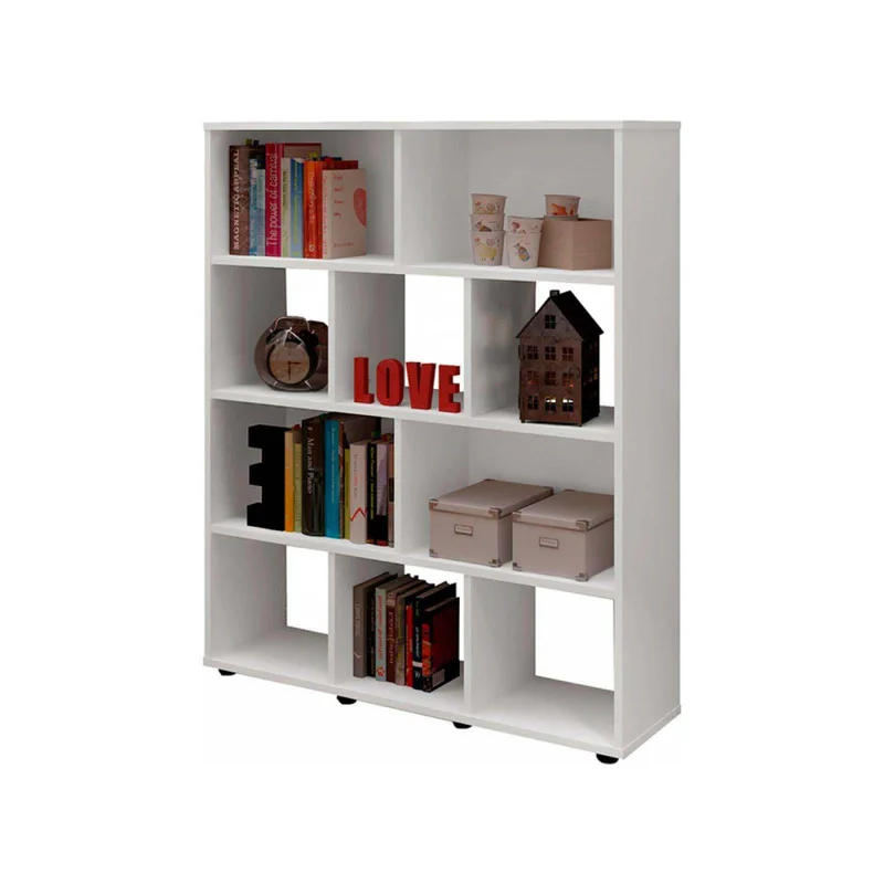 Biblioteca + Escritorio Adaku en Blanco - Escritorios, Uruguay | Divino, vista 4