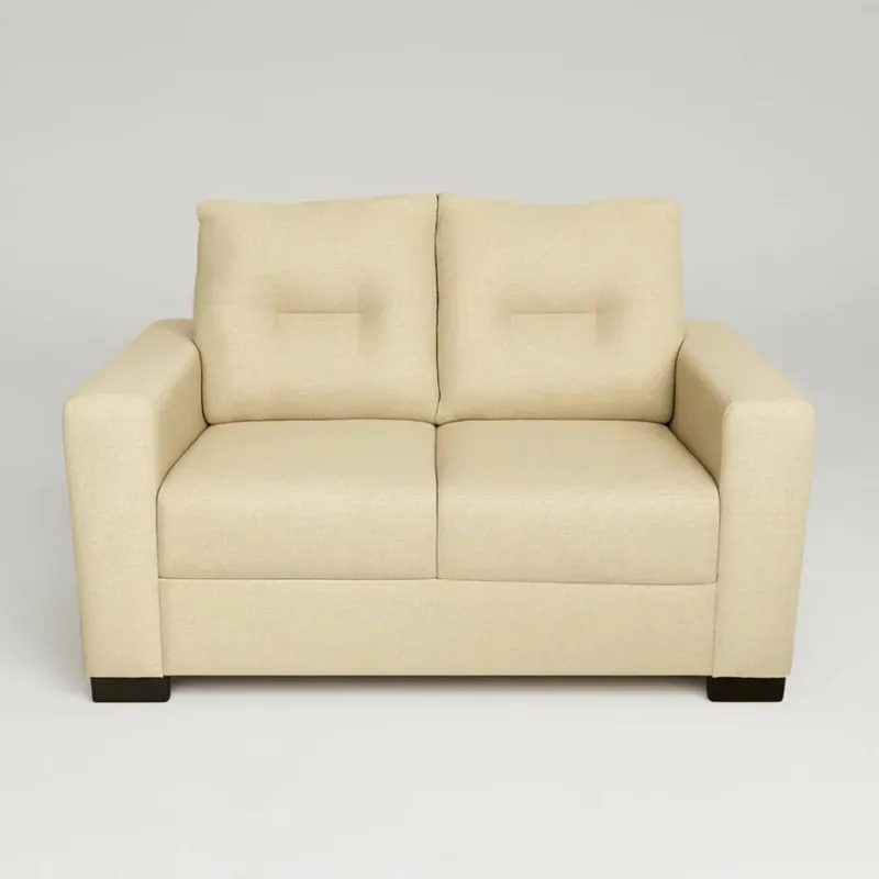 SOFA 2 CUERPOS - TAPIZADO TELA CLARA en Beige claro - Sillones y sofás, Uruguay | Champagne Home
