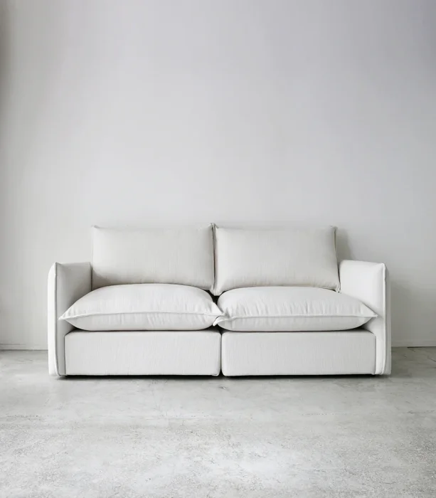 Sofá con funda Malibu en Blanco - Sillones y sofás, Uruguay | Pieza Clave