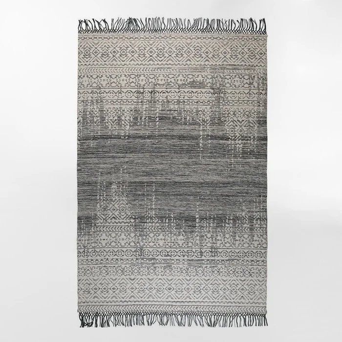 Alfombra LIV Azul en Gris - Alfombras, Uruguay | Viasono, vista 2