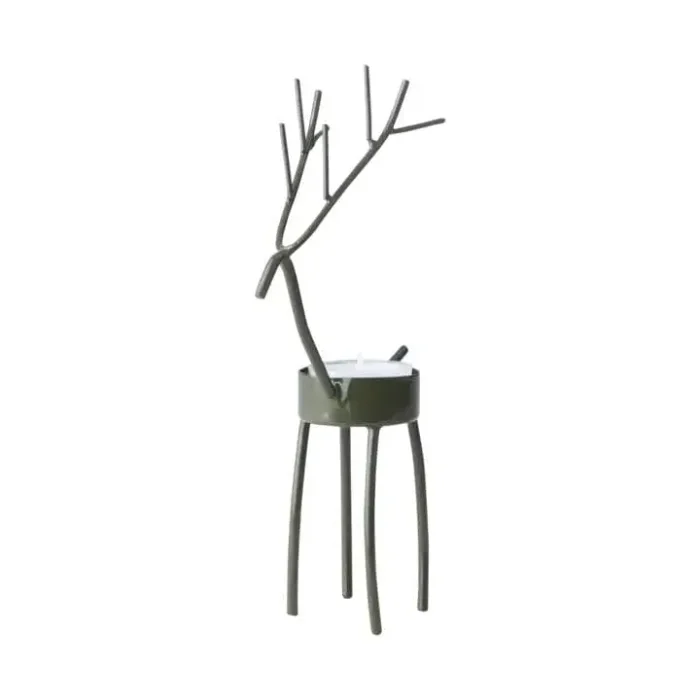 Portavela Deer en Verde - Velas y Portavelas, Uruguay | De Arcos, vista 2