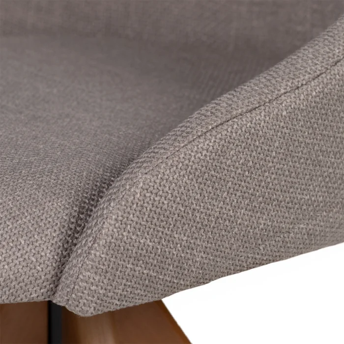 Silla Giratoria Valentina 143 - Tela Microfibra - A6 (Tostado) en Beige - Butacas, banquetas y puffs, Uruguay | Nyr, vista 5