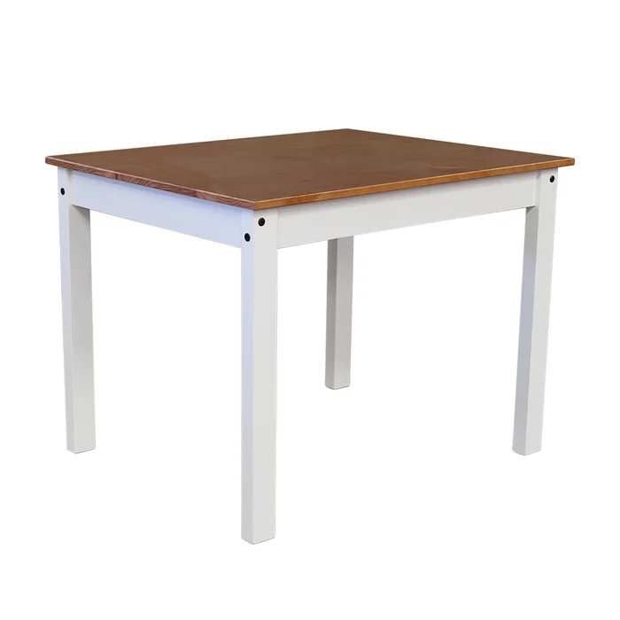 Juego Comedor Mesa 4 Sillas Linea Mexicana Madera en Blanco - Muebles, Uruguay | Soy Hogar, vista 5