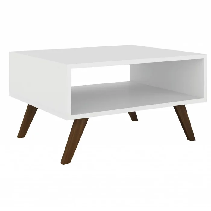 Mesa de Centro Rectangular - Blanca en Blanco - Mesas de living, Uruguay | Berna home
