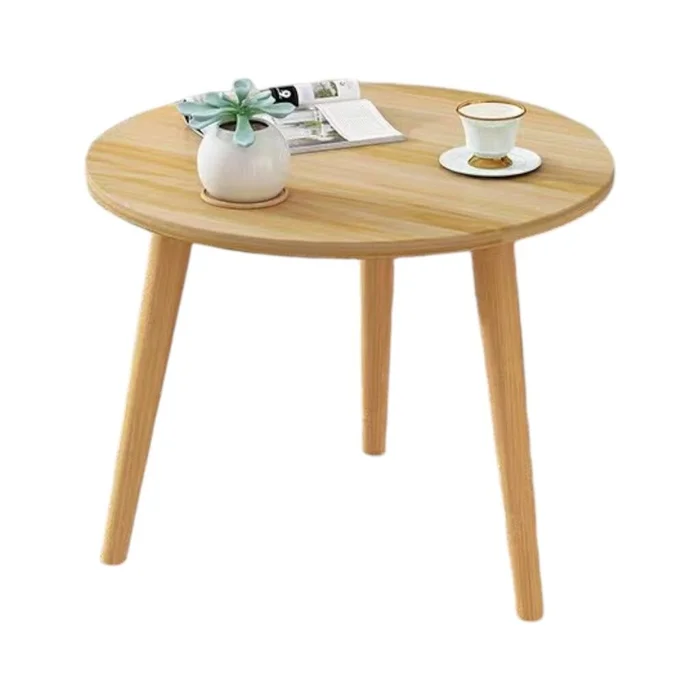 MESA RATONA MADERA D50x41CM NATURAL en Madera natural - Mesas de comedor, Uruguay | Decohogar