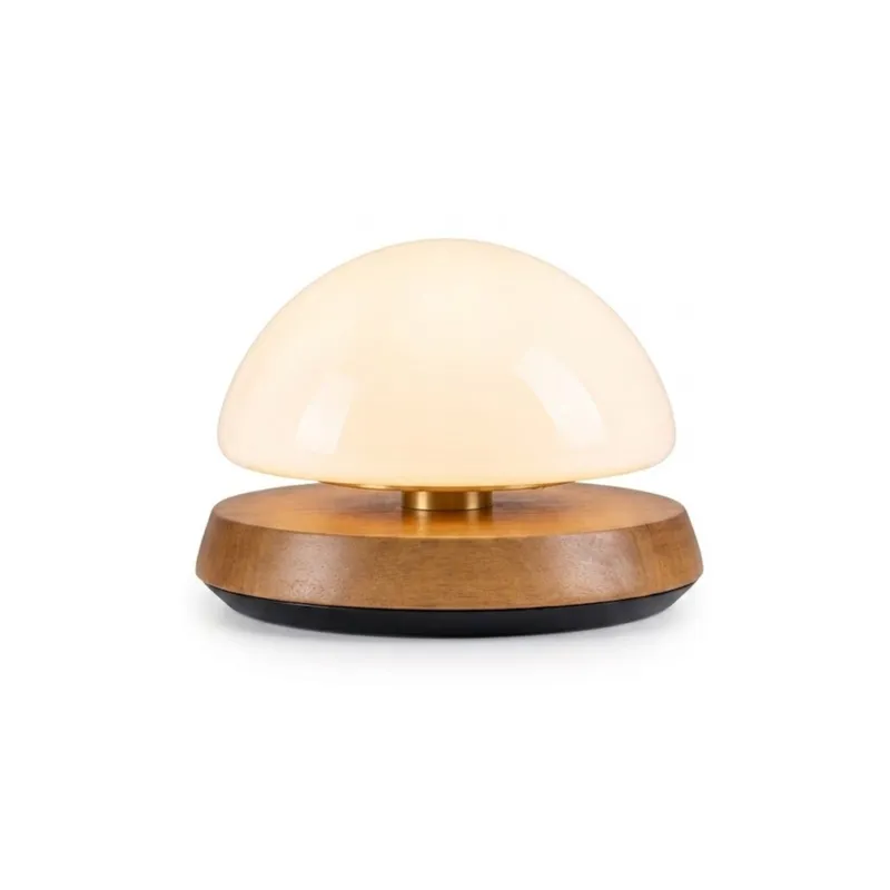 Lampara de Mesa Flotante - Madera / Vidrio - Lámparas de mesa, Uruguay | Berna home