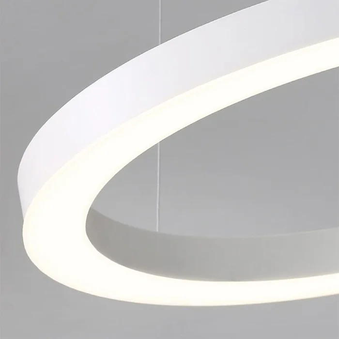 Colgante LED Zurich III 80W Blanco ø 100 cm en Blanco - Lámparas colgantes, Uruguay | Serlux, vista 4