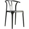 Silla Wishbone de jardin - Negro en Negro - Muebles para el exterior, Uruguay | La Cueva Muebles, vista 2 de 6