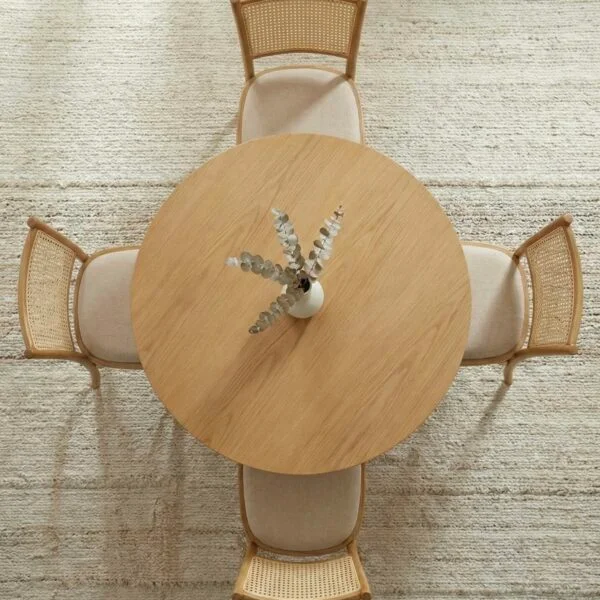 Mesa comedor Miami Redonda 120 CM DIAMETRO en Madera natural - Muebles, Uruguay | Indrana, vista 2