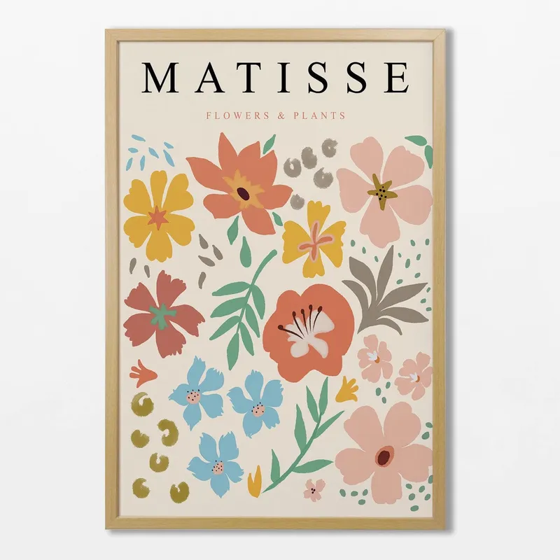 Matisse - Flowers & Plants N.02 en Multicolor - Láminas, Uruguay | La Cuadrería