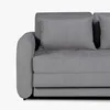 Sofá Cama Parma - Tela Microfibra - TC1011 (Grafito) en Gris - Sillones y sofás, Uruguay | NYR, vista 4 de 8