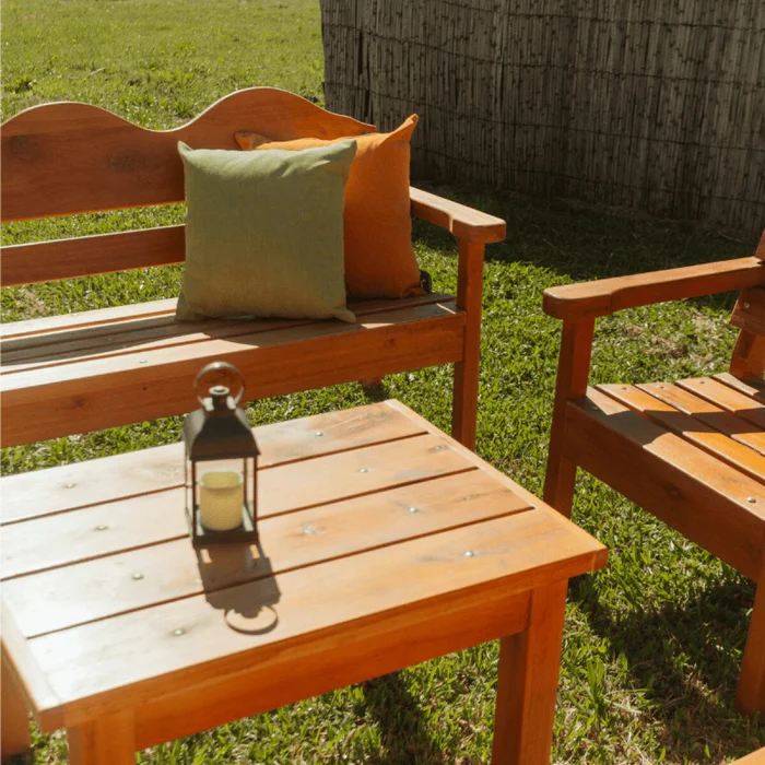 Juego de Exterior Sillón Clásico — Serra Amoblamientos en Madera natural - Muebles para el exterior, Uruguay | Serra Amoblamientos, vista 2