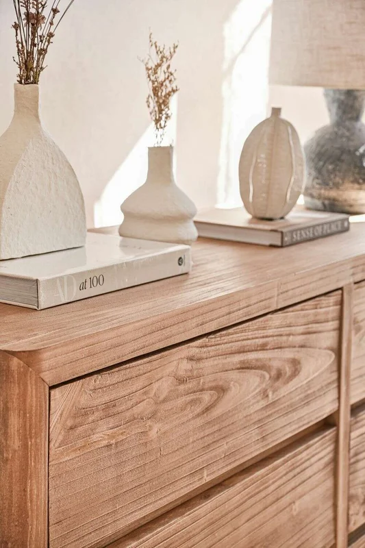 COMODA MALVA XL - 1.60 MTS en Madera natural - Bibliotecas, Uruguay | La Iberica, vista 14