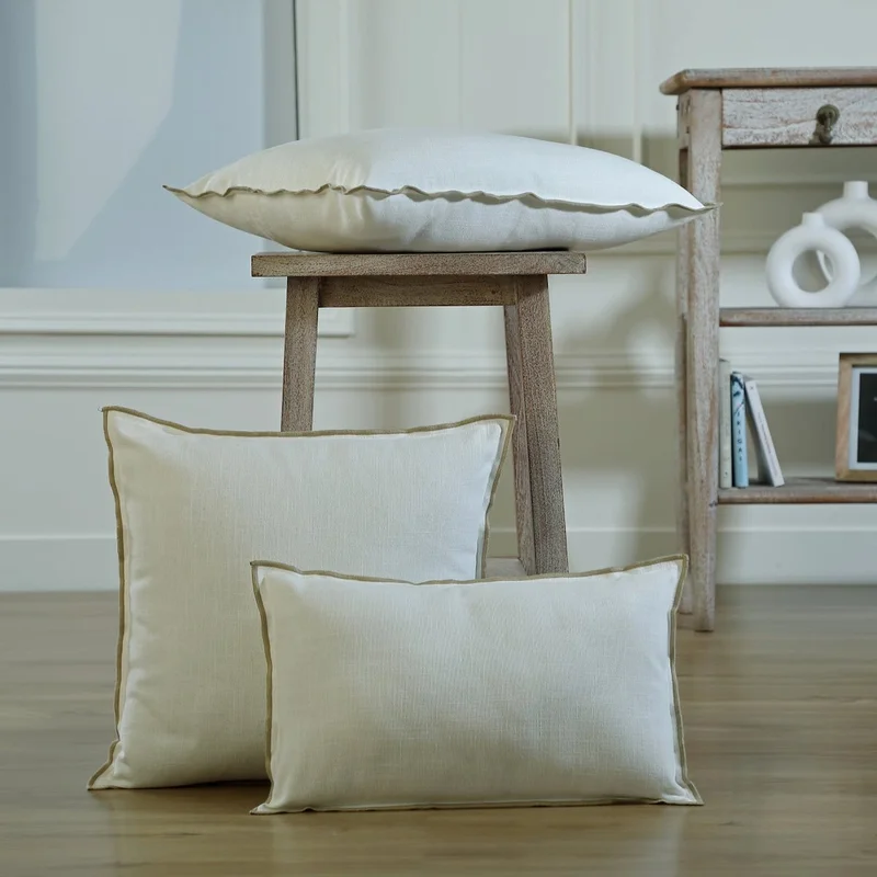 Almohadones en lino con vivos - Sillones y sofás, Uruguay | Pieza Clave, vista 18