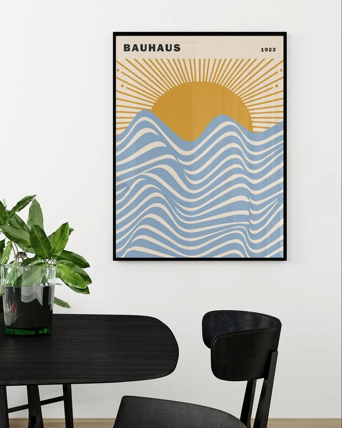 Bauhaus - Amanecer en Multicolor - Láminas, Uruguay | La Cuadrería, vista 2