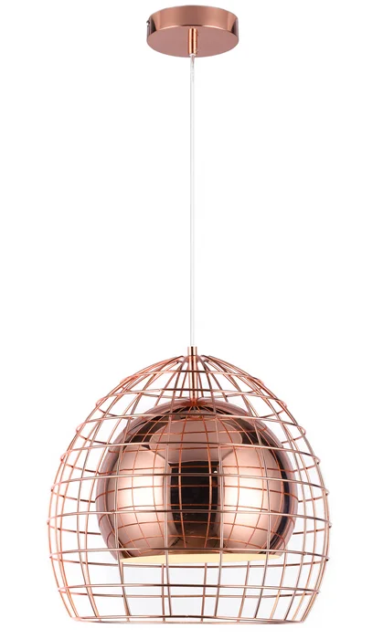 Luminaria colgante Ovo Cage en Cobre - Lámparas colgantes, Uruguay | Unsi