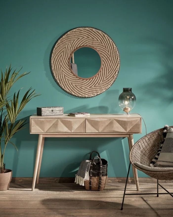 Cesta Kysna gris oscuro y marrón - chica en Multicolor - Canastos, Uruguay | Kavehome, vista 2