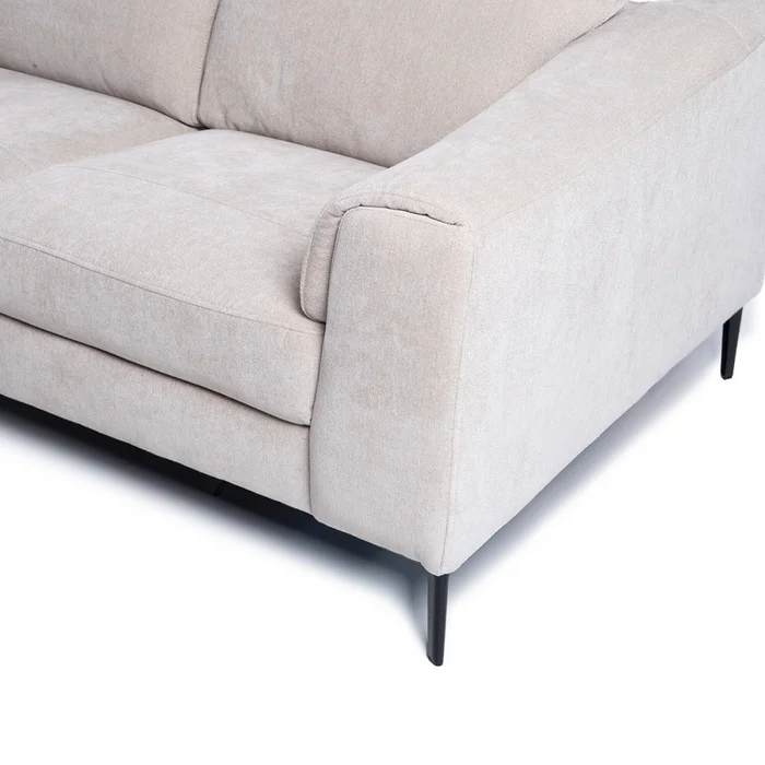 Sofá Hashtag - Tela Microfibra - 2 cuerpos - 6686-4 Beige en Beige - Sillones y sofás, Uruguay | Nyr, vista 7
