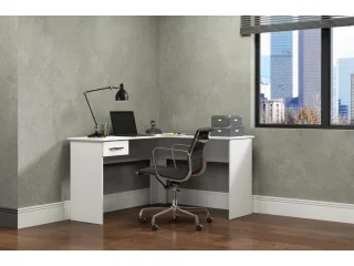 Escritorio en L 1 cajon RUSTICO en Marrón - Escritorios, Uruguay | Quesal, vista 2