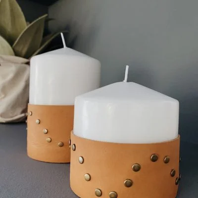Velones ondas en tacha en Blanco - Velas y Portavelas, Uruguay | Dreams On Time, vista 5
