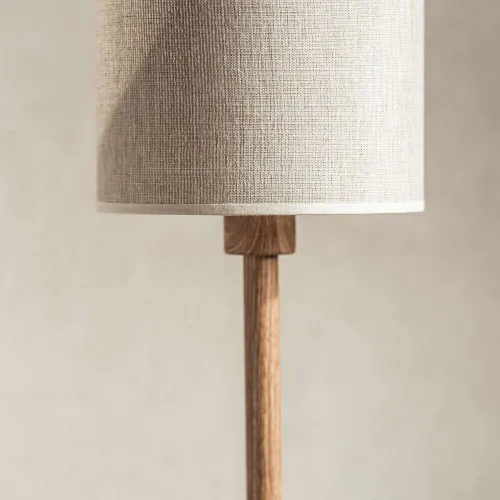 LAMPARA WOODY - BAJA en Madera natural - Lámparas de mesa, Uruguay | La Iberica