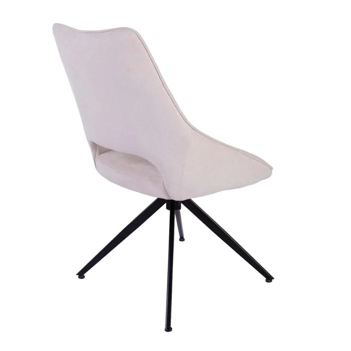 Silla De Oficina Tela-y-polipropileno Blanco Christie en Blanco - Sillas de escritorio, Uruguay | Divino, vista 5