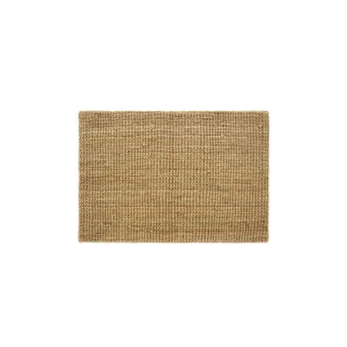 FELPUDO DE YUTE 45X75CM NATURAL en Madera natural - Textiles, Uruguay | Koz