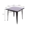 Mesa de metal TITAN en Negro - Mesas de comedor, Uruguay | Nario Hogar, vista 2 de 2