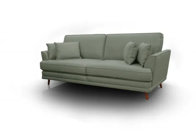 Sofa Danna 3 lugares en Verde - Sillones y sofás, Uruguay | New York Home