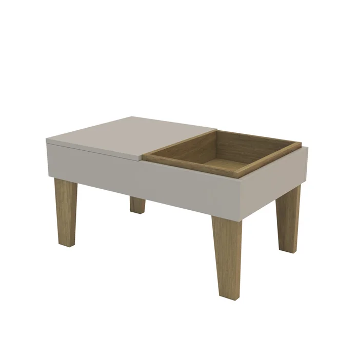 Mesa De Centro Con Cajon 100% Mdp en ARENA/MIEL - Mesas de living, Uruguay | Soy Hogar, vista 2