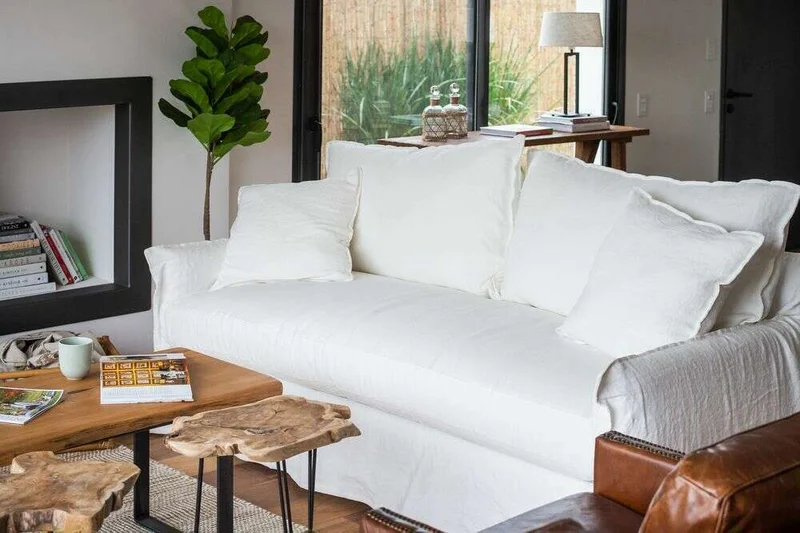 SILLON ALMA LINO BLANCO - 2.08 MTS en Blanco - Sillones y sofás, Uruguay | La Iberica, vista 20