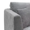 Sofá Belfast - Tela Microfibra - 2 cuerpos - 2222 (Grafito) en Gris - Sillones y sofás, Uruguay | NYR, vista 6 de 8